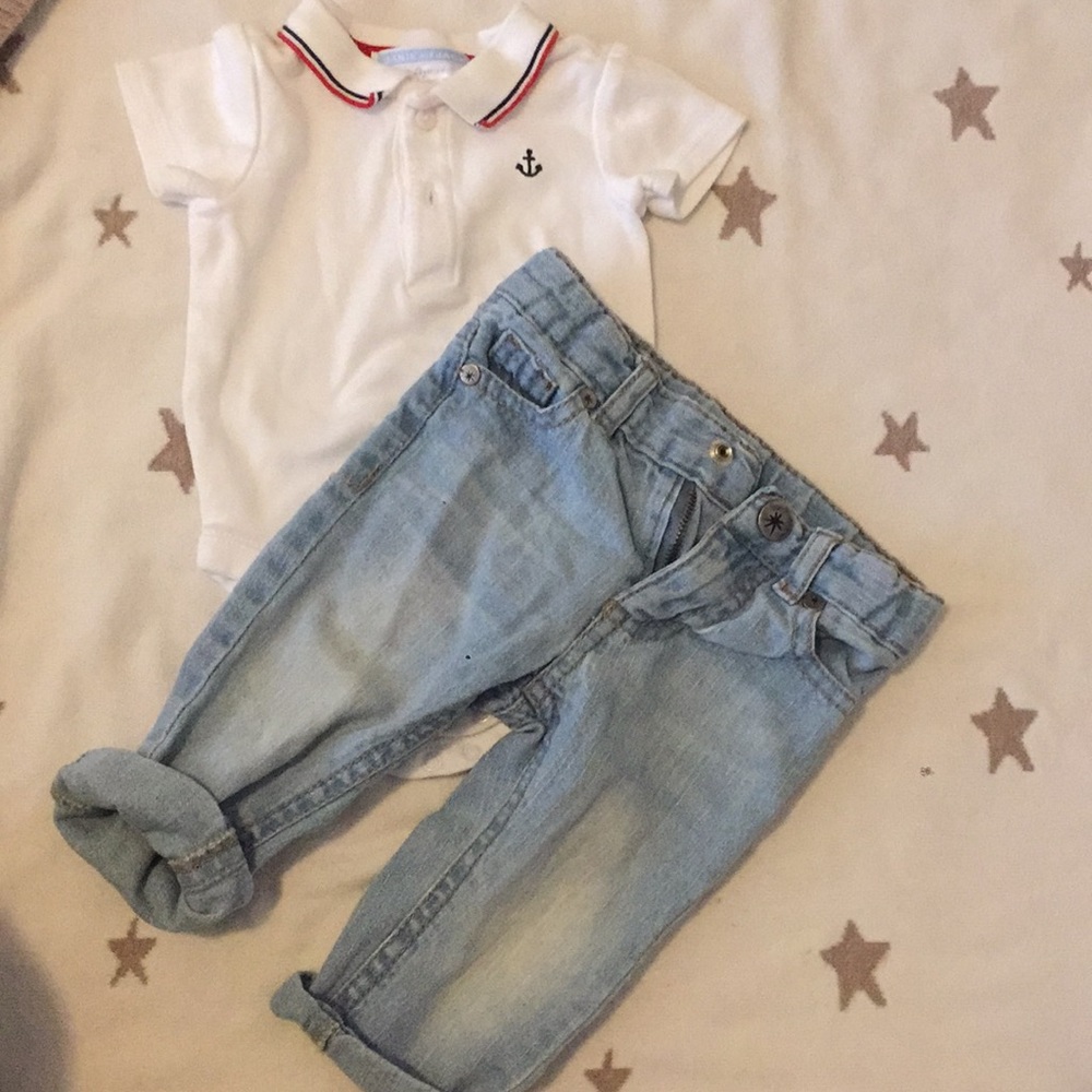 Baby clothes jeans